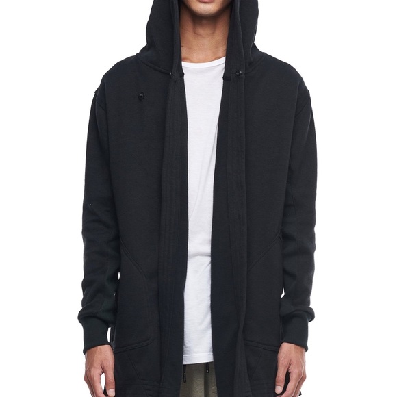 Jonny Cota Monk Hoodie Black M Avant Garde Project Runway - Picture 2 of 11